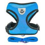 Adjustable Reflective Cat Harness with Leash – Soft, Safe & Comfortable Pet Walking Set