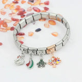 Stylish Stainless Steel Animal-Themed Link Bracelet for Women - Classic Fashion Accessory
