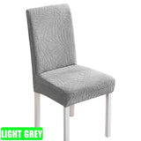 Elastic Jacquard Dining Chair Cover – Soft, Stretchable, and Wrinkle-Resistant Protector