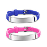 Personalized Name Bracelet – Custom Stainless Steel Charm for Men & Women