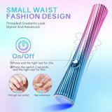 Mini Rechargeable UV LED Nail Lamp for Quick Gel Drying – Portable Nail Dryer for Manicure at Home or On-the-Go