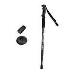 Telescopic Aluminum Hiking Pole with Carbon Steel Tip