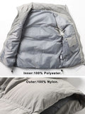 Winter Korean Men's Vests Stand Collar Zip Pockets Silk-Like Cotton Padded Sleeveless Waistcoat Jacket Thick Thermal Gilet Coats