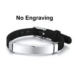 Personalized Name Bracelet – Custom Stainless Steel Charm for Men & Women
