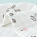 Toallas faciales para bebés de muselina ultra suave de 6 capas: toallitas suaves y absorbentes