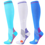 High-Performance Knee-High Compression Socks – Ultimate Support for Sports & Daily Wear