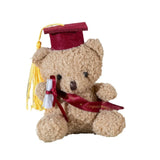Mini Graduation Bear Plush Toy – Soft Cotton Stuffed Doll Gift