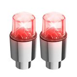 Motion-Activated LED Wheel Lights – Tire Valve Caps for Cars, Motorcycles & Bicycles