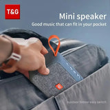 Portable Bluetooth Soundbar – Wireless Mini Speaker with FM Radio, TF Card Support & Waterproof Design