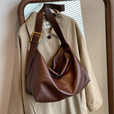 Trendy Vintage PU Pillow Shoulder Bag – Versatile, Stylish, and Practical