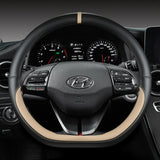 Custom Steering Wheel Cover – Premium Microfiber Leather, 38cm, Multiple Colors