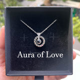 Custom Heart Photo Pendant Necklace – Personalized Couples Gift with Message Reminder