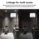 Smart Motion Presence Sensor with mmWave Radar – WiFi & Zigbee Compatible