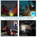 Wireless Bluetooth LED Speaker Lamp – Touch Control Night Light with Colorful Dimming & Built-In Stereo Sound for Home & Bedroom