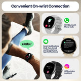 Luxury Smart Watch with AMOLED Display and Voice Calling for Fitness Tracking