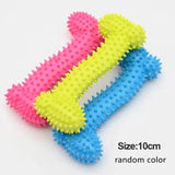 Dental Chew Toy for Small Dogs – Bite-Resistant Rubber Teeth Cleaning Ball