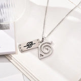 Naruto Kunai Necklace - Anime Metal Pendant Cosplay Accessory