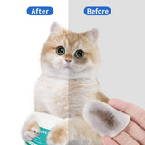Pet Eye Wipes for Cats & Dogs - Gentle Tear Stain Remover & Cleanser