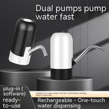 Portable Electric Water Dispenser – USB Charging for 5-Gallon Bottles