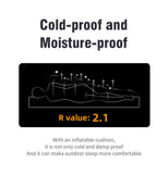 Compact Inflatable Camping Sleeping Pad for Outdoor Comfort