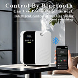 Smart Wall-Mount Essential Oil Diffuser – 500ml Bluetooth-Controlled Aromatherapy Machine for Large Spaces