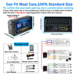 7-Inch HD Touchscreen Car Stereo with Wireless Apple CarPlay & Android Auto