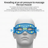 Bluetooth Eye Massager with Heat & Vibration – 5 Mode Therapy for Eye Strain & Sleep Improvement