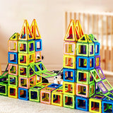 Magnetic Building Blocks Set - STEM Educational Toys for Kids with Big & Mini Pieces