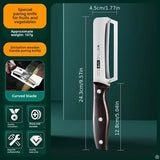 Stainless Steel Fruit and Vegetable Peeler & Zester Tool
