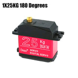Waterproof High-Torque Digital Servo – 20KG to 35KG Metal Gear Servo with 180°/270° Rotation for RC Cars, Trucks & Planes