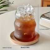 Heat-Resistant Glass Tumbler – Transparent Coffee, Tea, Juice & Beer Mug