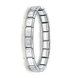 Stainless Steel Hologram Bracelet – Stylish & Durable Unisex Link Chain Jewelry