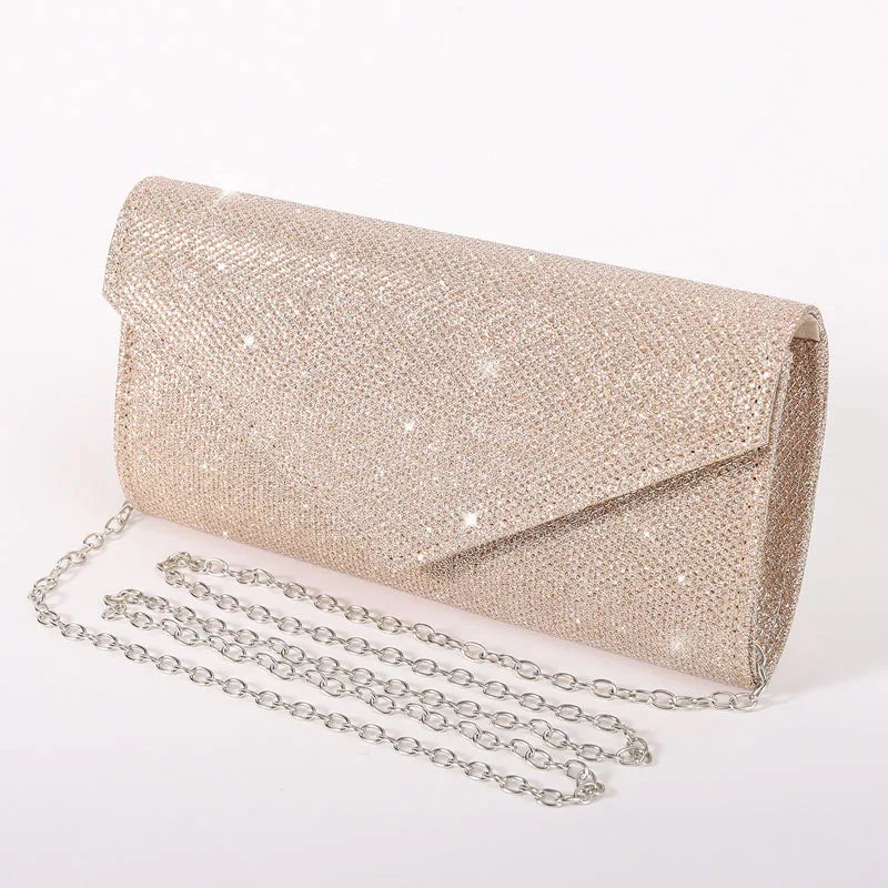 Fashionable Envelope Shaped Women's Handbag with Chain Decoration – Versatile & Durable