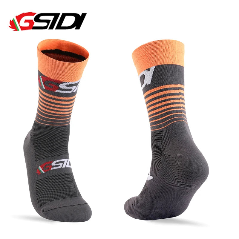 Calcetines de ciclismo Gsidi 2022: calcetines de compresión profesionales para ciclismo de carretera y MTB