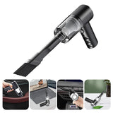 Powerful Cordless Handheld Vacuum Cleaner for Car and Home – Strong Suction & Portable