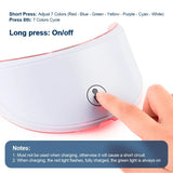 LED Neck Mask for Wrinkle Reduction, Skin Tightening & Anti-Aging Therapy