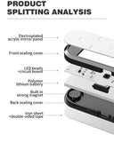 USB-C Rechargeable Car Door Welcome Lights with 7 Colors & Magnetic Mount