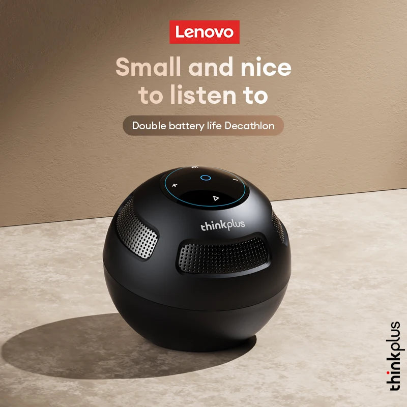Lenovo TS5 Bluetooth 5.3 Speaker – Portable Surround Sound with Powerful Bass & 8-Hour Playtime