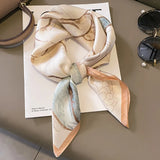 Elegant Striped Polyester Scarf & Shawl for Women – Stylish Accessory for All Seasons