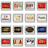 Trendy Stainless Steel Charm Bracelet – Stylish & Meaningful Jewelry for All