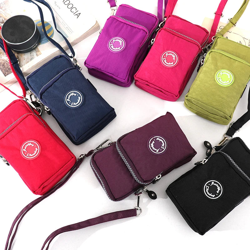 Water-Resistant Nylon Tote Bag for Everyday Use – Lightweight Casual Handbag for Women & Men