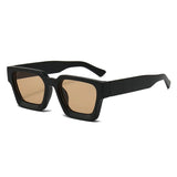 SHAUNA Retro Square Sunglasses – Trendy Tinted Shades for Men & Women
