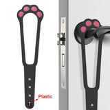 Adjustable Cat Door Holder Latch – Dog-Proof Pet Door Stopper for Litter Box and Food Access