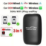 Wireless CarPlay & Android Auto Box with Netflix & YouTube (X204)