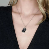 Custom Envelope Photo Locket Necklace – Personalized Picture Pendant for Couples & Loved Ones