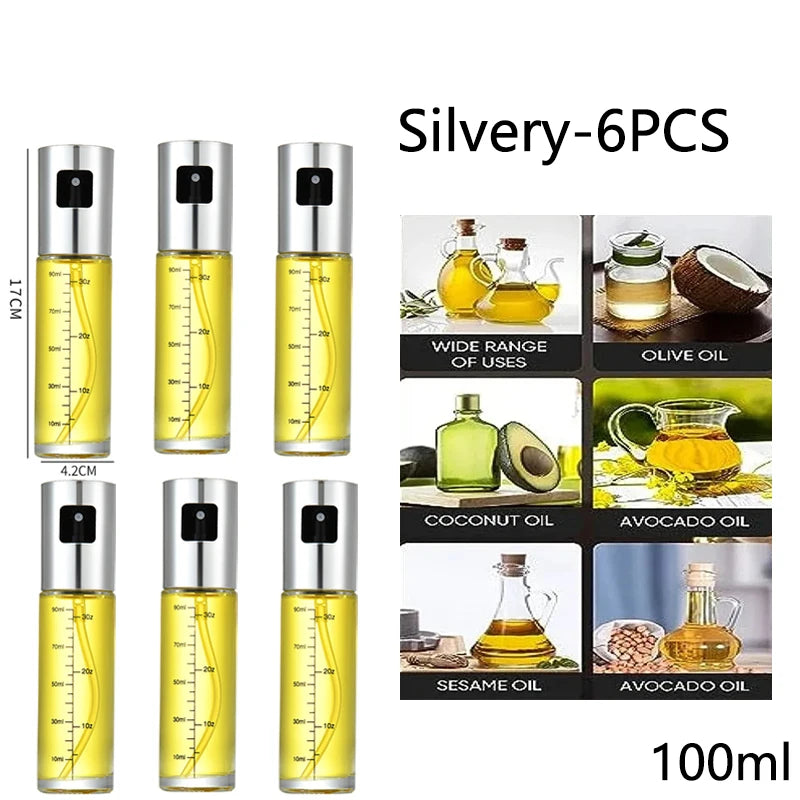 Glass Oil Sprayer for Cooking, Olive Oil Mister for Salad, BBQ, Kitchen, and Baking – Vinegar Dispenser