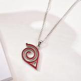 Naruto Kunai Necklace - Anime Metal Pendant Cosplay Accessory