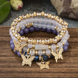 Trendy Acrylic Beaded Bracelet – Stylish & Lightweight Fashion Jewelry for Women