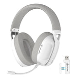 Wireless Gaming Headset with 2.4GHz, Bluetooth, and Wired Connectivity, 40mm Drivers, Noise-Canceling Mic & 50H Battery Life