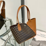 Women’s Casual Tote Bag – Lightweight Polyester Shoulder Handbag for Everyday Use